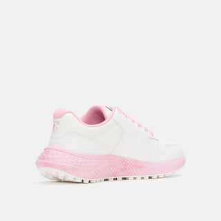 Duca Del Cosma Saturnia Waterproof Golf Shoes- White/Prism Pink