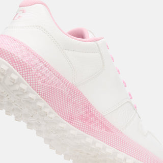 Duca Del Cosma Saturnia Waterproof Golf Shoes- White/Prism Pink