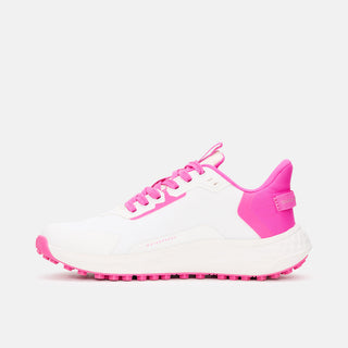 Duca Del Cosma Andiamo Waterproof Golf Shoes- White/Knockout Pink