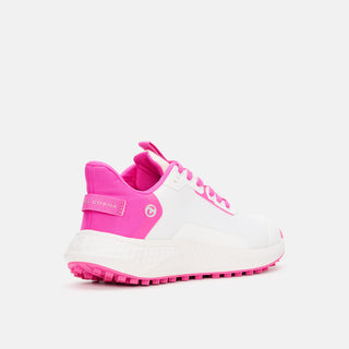 Duca Del Cosma Andiamo Waterproof Golf Shoes- White/Knockout Pink