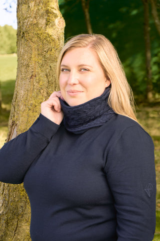 Surprizeshop Waterproof Ladies Golf Snood-Navy