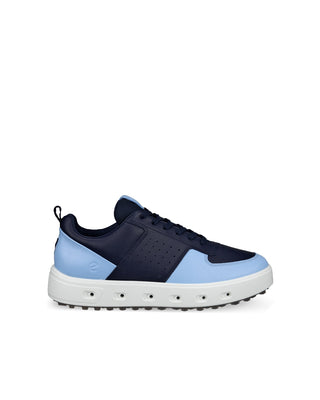 Ecco Golf Street 720 Waterproof Ladies Golf Shoes - Night Sky/Blue