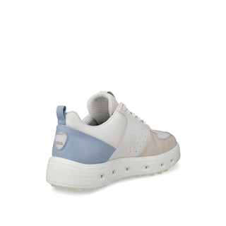 ECCO Golf Street 720 GTX Ladies Golf Shoe - White, Blue & Gravel