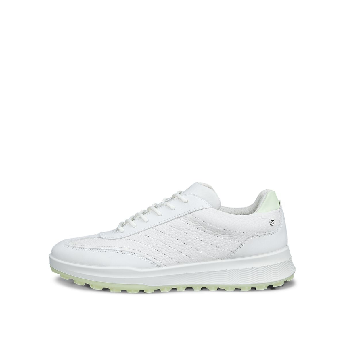 ECCO Golf Street Vibe Ladies Golf Shoes - Shadow White, White & Lime Cream