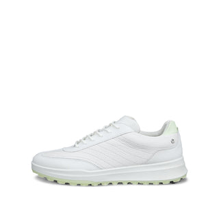 ECCO Golf Street Vibe Ladies Golf Shoes - Shadow White, White & Lime Cream