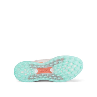 ECCO Golf LT1 Ladies Golf Shoes - White & Burnt Coral