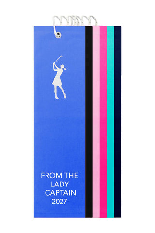 From the Lady Captain 2027 Tri-Fold Golf Towel