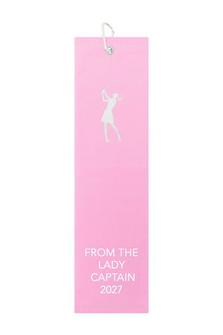 From the Lady Captain 2027 Tri-Fold Golf Towel