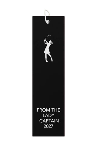 From the Lady Captain 2027 Tri-Fold Golf Towel