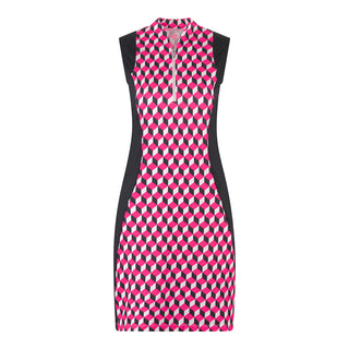 Tail Ladies Alys Sleeveless Golf Dress - Tidal Geo