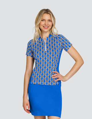 Tail Ladies Oaklynn Short Sleeve Polo - Spheria