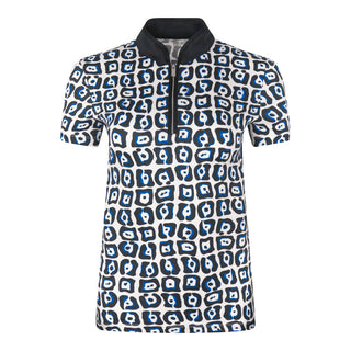 Tail Ladies Romain Short Sleeve Polo - Jag Grid