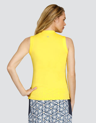 Tail Ladies Muara Sleeveless Polo - Aspen Gold