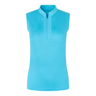 Tail Ladies Muara Sleeveless Polo - Aquarius