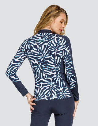 Tail Ladies Sher Long Sleeve Polo - Regal Oasis