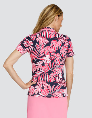 Tail Ladies Jo Short Sleeve Polo - Stellar Foliage