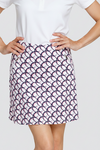 Tail Ladies Isma Pull on Skort - Twlight Geo
