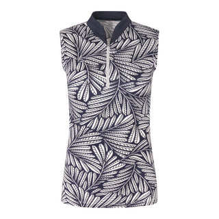 Tail Ladies Alanie Sleeveless Polo - Victory Wreath