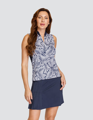 Tail Ladies Alanie Sleeveless Polo - Victory Wreath