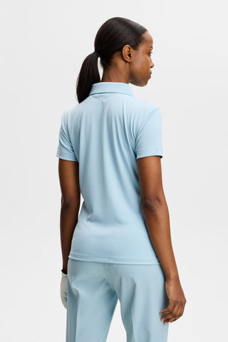 Tour Tech Ladies Golf Polo - Forget-Me-Not