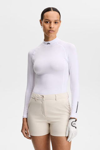Ella Compression Top - White