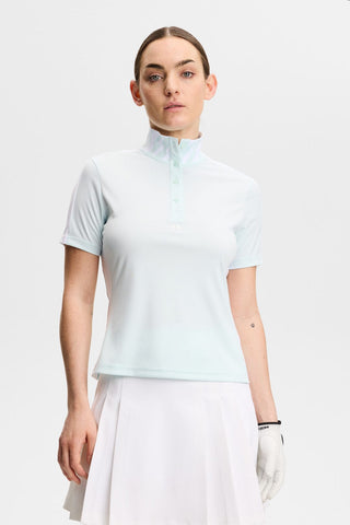 Ladies Pip Golf Polo - Sky Light