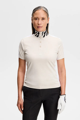 Ladies Pip Golf Polo - Moonbeam