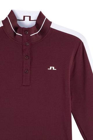 Hertta Long Sleeve Polo - Winetasting