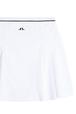 Harlow Golf Skirt - White