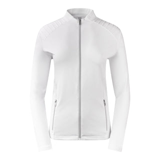 Tail Ladies Golf Siona Full Zip Golf Jacket - Chalk White