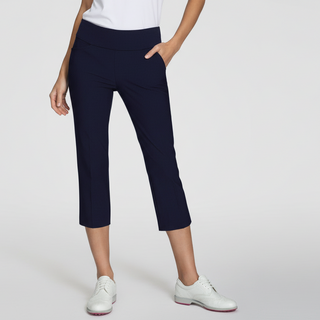 Tail Ladies Golf Mulligan Pull On Capri 83CM- Navy
