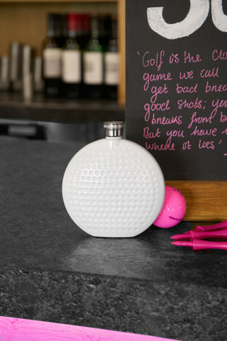 Golf Ball 6oz Hipflask