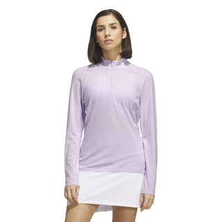 Ultimate365+ Soild Quarter-Zip Base-Layer - Frozen Purple