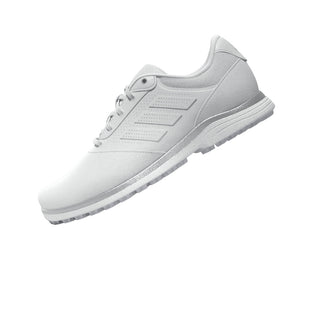 Adidas Womens Alphaflex 24 Lightweight Spikeless Waterproof Golf Shoes - White