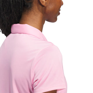 Womens Lightweight Golf Polo Shirt - Light Pink