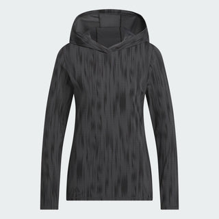 Adidas Womens Ultimate365 Hooded Golf Sweatshirt - Black