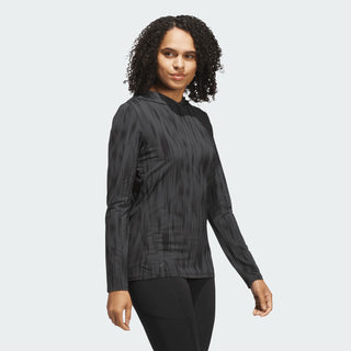 Adidas Womens Ultimate365 Hooded Golf Sweatshirt - Black