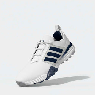 Adidas Womens Adipower 26 Waterproof Golf Shoes - White, Crystal & Navy