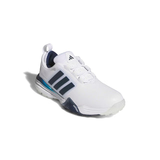 Adidas Womens Adipower 26 Waterproof Golf Shoes - White, Crystal & Navy