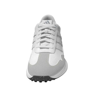Womens Waterproof S2G 26 Textile Spikeless Golf Shoes - Dash Grey & White
