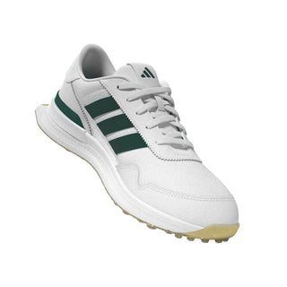 Adidas Womens S2G 26 Leather Spikeless Golf Shoes - White & Green