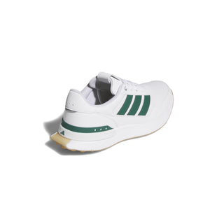 Adidas Womens S2G 26 Leather Spikeless Golf Shoes - White & Green