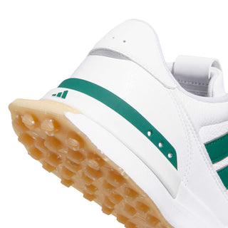 Adidas Womens S2G 26 Leather Spikeless Golf Shoes - White & Green