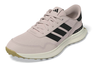 Adidas Womens S2G 26 Leather Spikeless Waterproof Golf Shoes - Pink