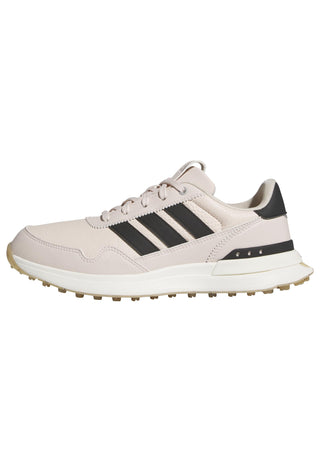 Adidas Womens S2G 26 Leather Spikeless Waterproof Golf Shoes - Pink