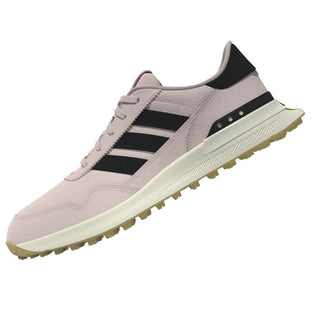Adidas Womens S2G 26 Leather Spikeless Waterproof Golf Shoes - Pink