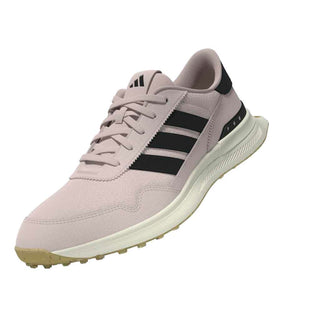 Adidas Womens S2G 26 Leather Spikeless Waterproof Golf Shoes - Pink
