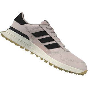 Adidas Womens S2G 26 Leather Spikeless Waterproof Golf Shoes - Pink