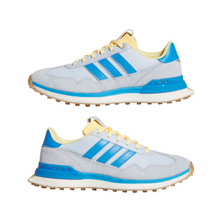 Womens Waterproof S2G 26 Textile Spikeless Golf Shoes - Blue & Crystal Sky