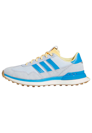 Womens Waterproof S2G 26 Textile Spikeless Golf Shoes - Blue & Crystal Sky